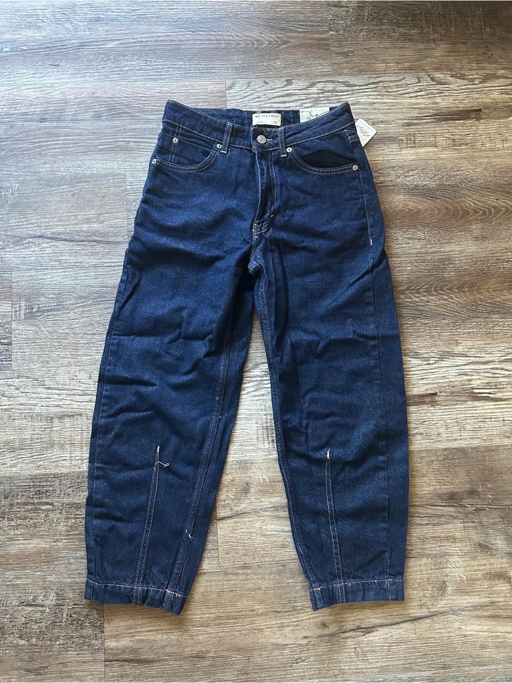 NWT We the Free relaxed cropped Jeans